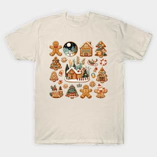 Merry Gingerbread Christmas T-Shirt